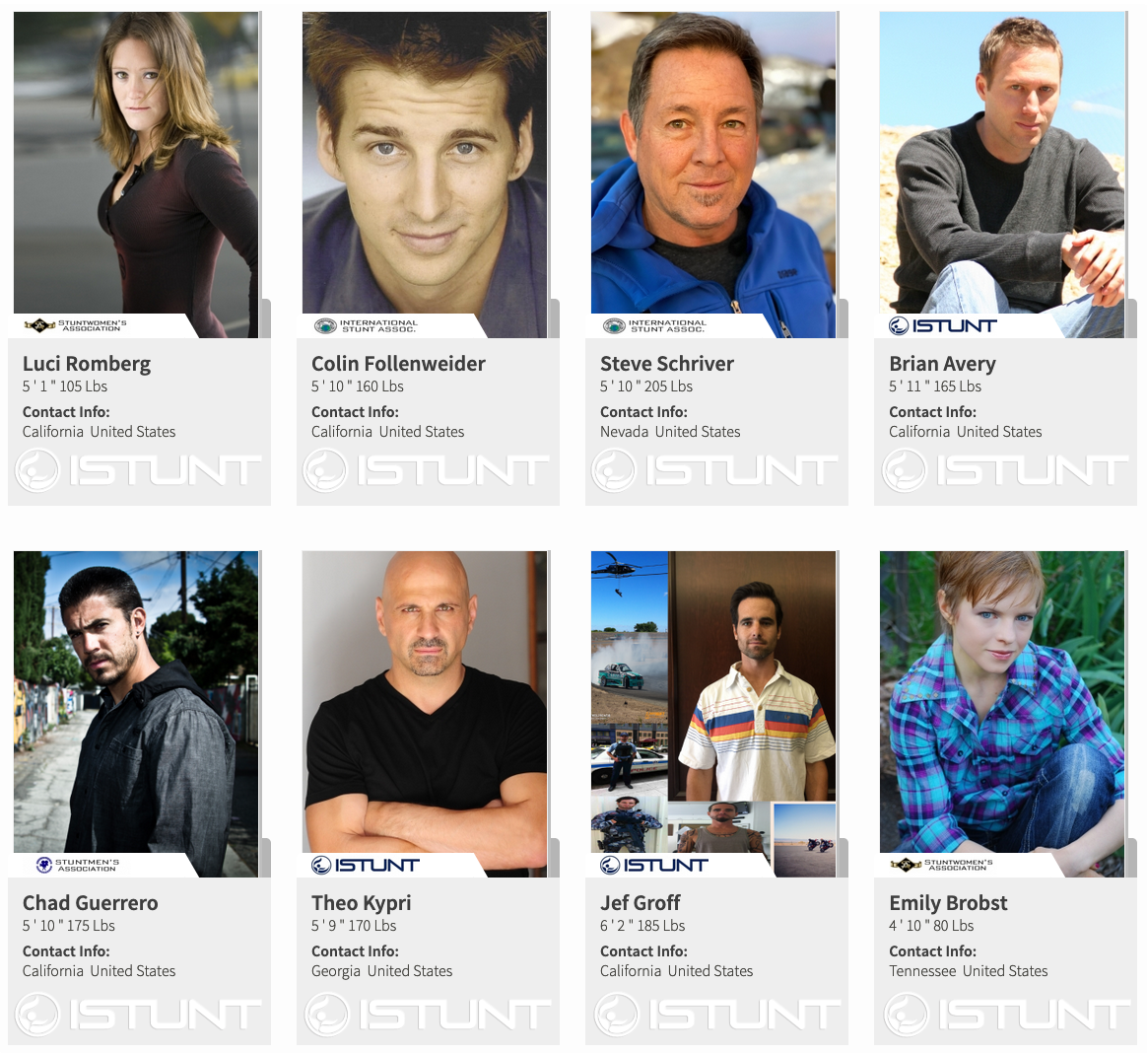 Brian Neal, Natalie Padilla, Gregg Sargeant, Jennifer Badger, Joey Anaya, Kallie Kerns, Kayd Currier, Talia Dillingham 